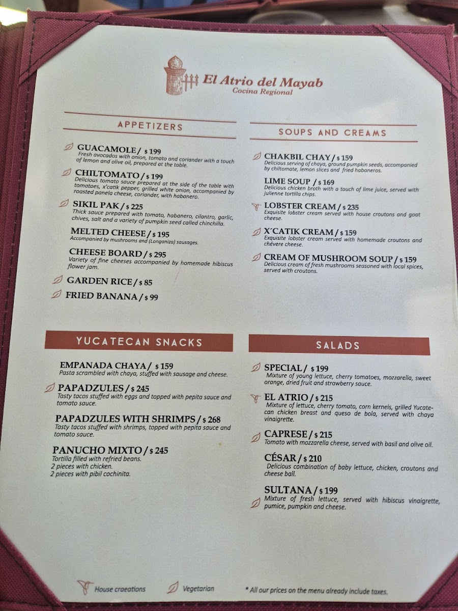 Restaurante El Atrio del Mayab Menu - Image 6